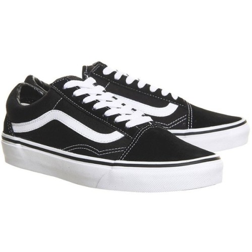 Old Skool Trainers by Vans ❤ liked on Polyvore (see more lace up shoes)