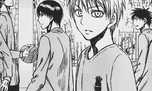 sasorri:   "No what I will be showing you will not be my basketball..It is Seirins basketball."  Kuroko no Basuke | Monochrome | Manga Cap 