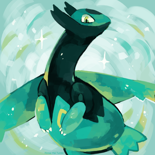 rinnai-rai:  I had a dream that this is what shiny latios looked like 