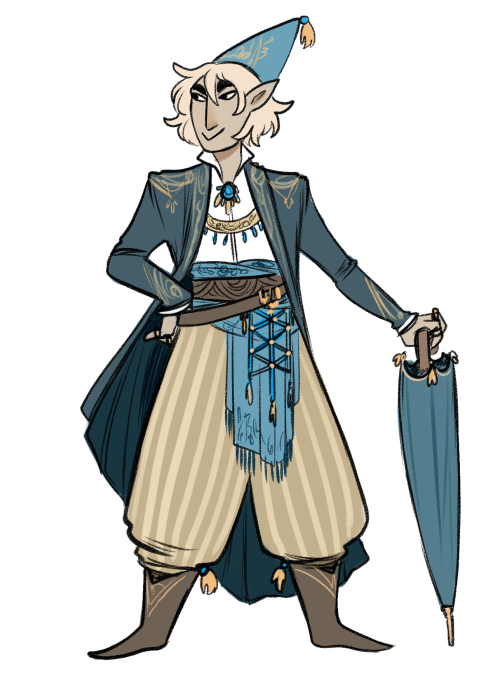 neotericwitch:taako would really rock some stripey black mage type pants ok. 