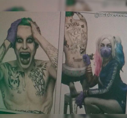 wekilledbatman:  Leaked image of Harley and Joker for new suicide squad!!