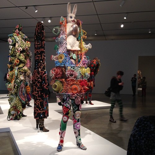 instagram:   Nick Cave’s Soundsuits at the Boston ICA To see more photos and videos of Nick Cave’s colorful creations, explore the Institute of Contemporary Art location page. Chicago-based artist Nick Cave constructs his signature “Soundsuits”—vivid,