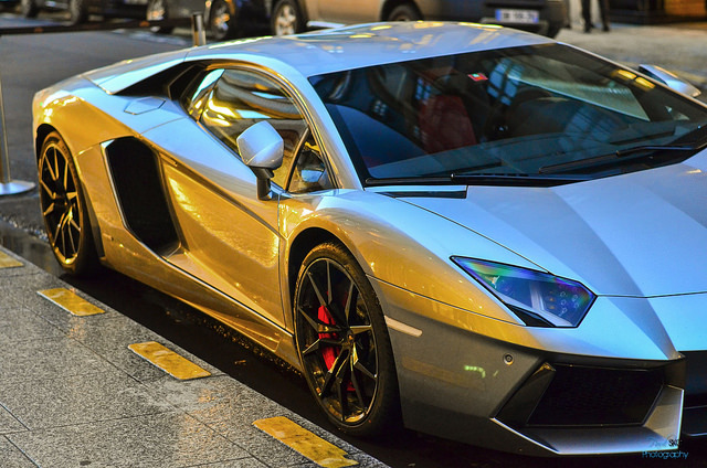 automotivated:  Lamborghini Aventador by Paul SKG on Flickr.