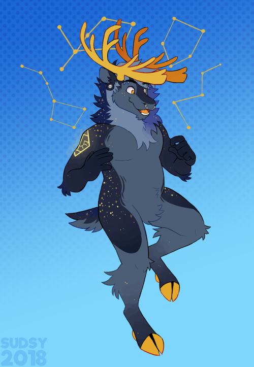 horribullart:commission for stellarstag on twitter!