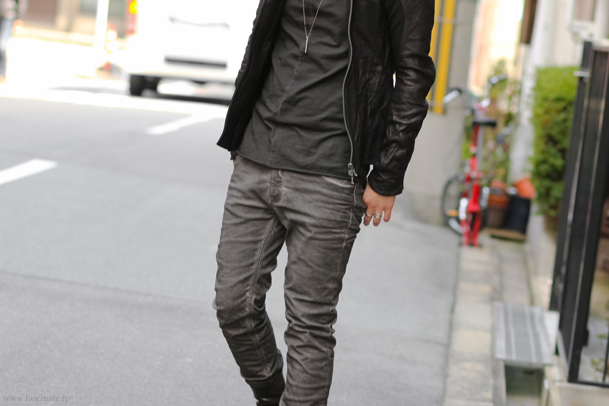 FASCINATE_JAPAN | Devoa, Poeme Bohemien Cow Leather Hooded Jacket...