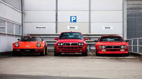 cashcarscourage:cult cars: Lancia Stratos Stradale, Lancia Delta HF Integrale 16v Evoluzione II, and