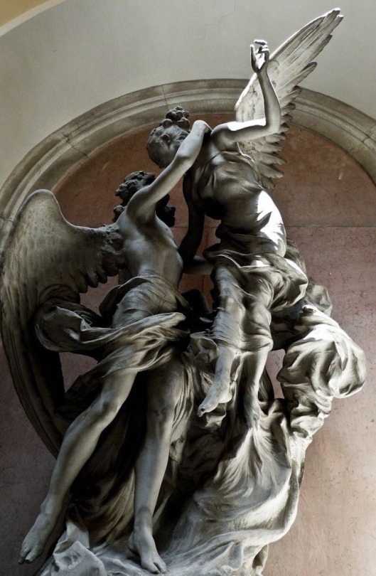 Angels, Part II, In The Monumental Cemetery In Milan, Italy, Known For Its Abundance Of Artistic Tombs