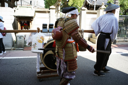 「戦国時代の方が、涼しかったやろうなぁ〜」