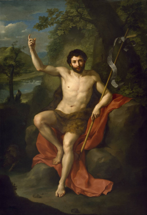 St. John Preaching in the Wilderness, Anton Raphael Mengs, 1760s (?)