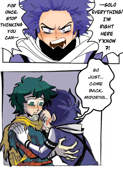 A Collab I Did With @.chuyouout On Insta. We Both Did Our Respective Panels And Ended Making Angst Instead