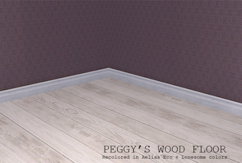 linacheries-ts2dls:  Peggy wood floor recolors  Credit:  Peggy for the original floor Aelia for