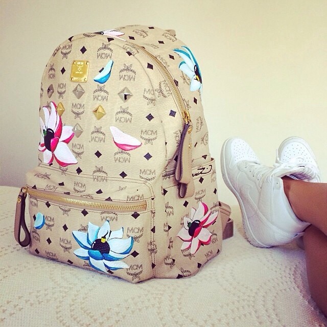 lustt-and-luxury:  Custome made MCM Worldwide bag by Suetsai