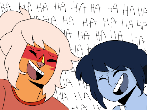 Jasper: “I CANT BELIEVE SHES SINGING A MINECRAFT FANSONG”LAPIS: “OH MY G O D”