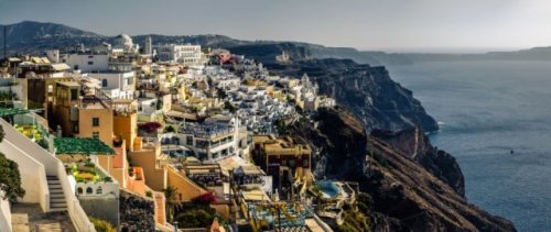 Greece Thira in the Afternoon, Santorini. Photo by Jean Claude Castor