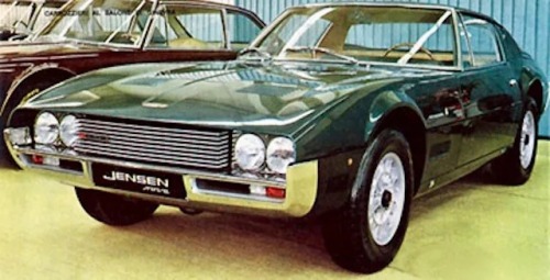 Jensen Nova, 1967, by Vignale. Alfredo Vignale’s proposal for a replacement for Jensen’s C-V8 was de