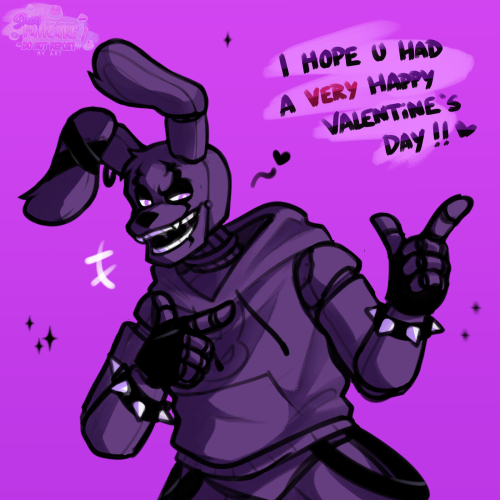 Springy Boy Wishes You A Very Happy Valentine's Day :3 (REDRAW TIME!!)