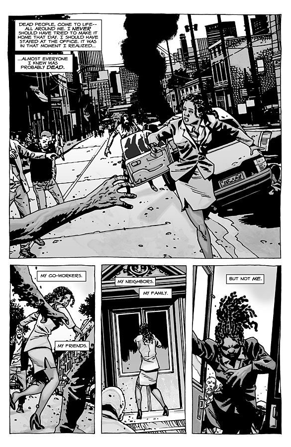 ormessociety:  From Image’s survival horror comic The Walking Dead, meet Michonne!