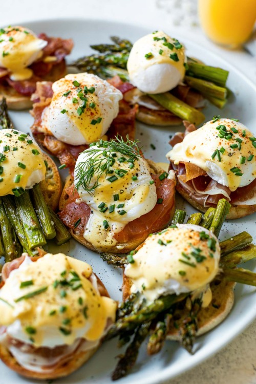 daily-deliciousness: Make-ahead eggs benedict