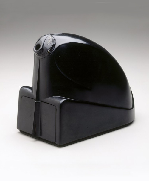 Edward Hoffman, "Electro-Pointer" pencil sharpener, 1943. Bakelite, plaskon, electrical co