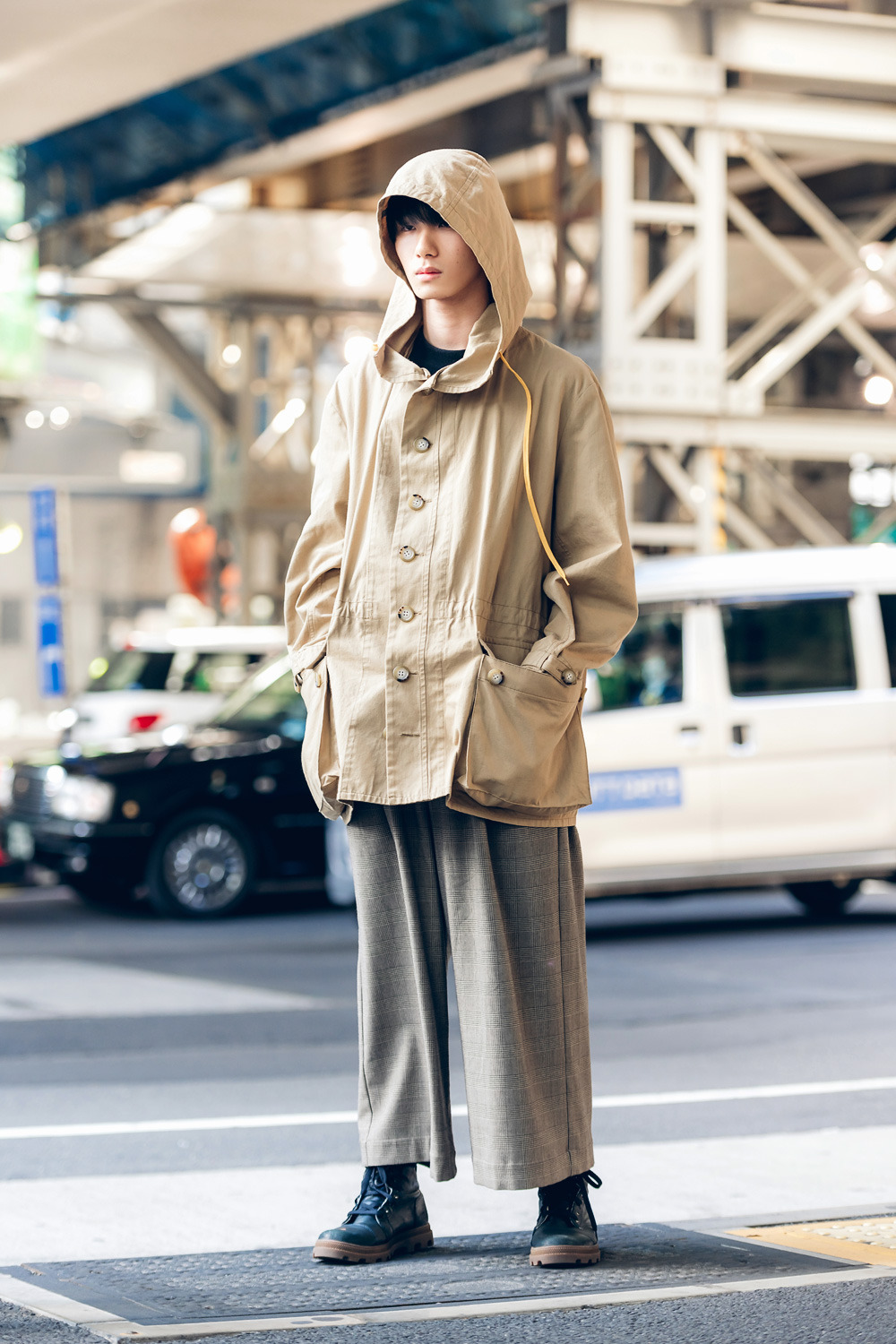 tokyo-fashion:  Tokyo Fashion Week Day 3 Street Snaps shot for Vogue USA. We are