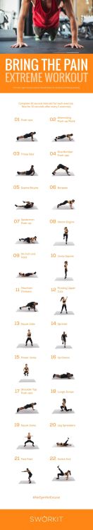 Bring The Pain Extreme Workout 