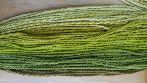 Olive gradient yarn. I couldn&rsquo;t get the colors to come across correctly, it&rsquo;s mu