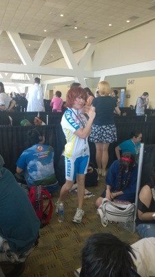 xwindsongx:  Some hall shots of pedals!  tag yourselves and your friends!    woooo lots of ppl I know in this!demigirlmaki is the Makishima with the waterbottle!  And fleebites and rainygay are the T2 in the center :o)