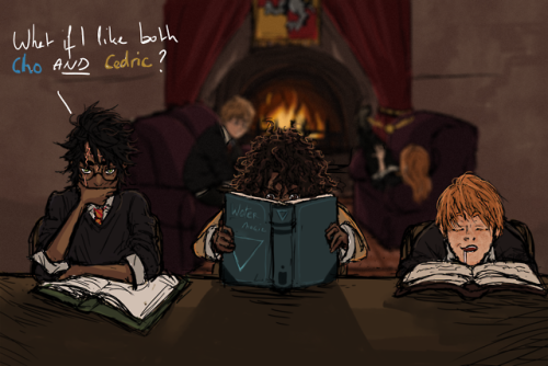 thingsfortwwings:saulaie:Harry Potter and the Bisexual Awakening - Part 2 AND 3 of 3 (Part One)The o