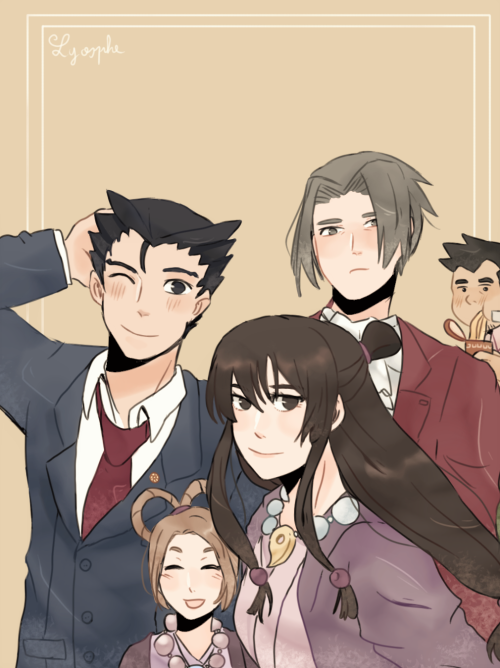 Started playing Ace Attorney and having a blast