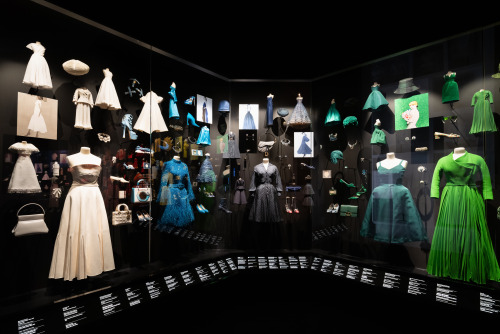 brooklynmuseum: The Colorama of the exhibition Christian Dior: Designer Of Dreams presents the palet