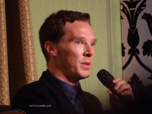 rox712:First set of pictures from Benedict at Sherlocked. More tomorrow, now I need to sleeeeep!