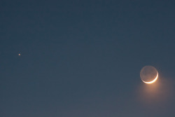 orbitae:  Jupiter and moon by Urlaubsknipser on Flickr. 