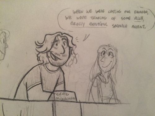 lavalamp-of-epicness:ever since I saw a video of craig mccracken at comic con and saying how he was originally going to have Eduardo sound really beautiful, this has been sitting in my head for the past couple of days and I felt the need to share this