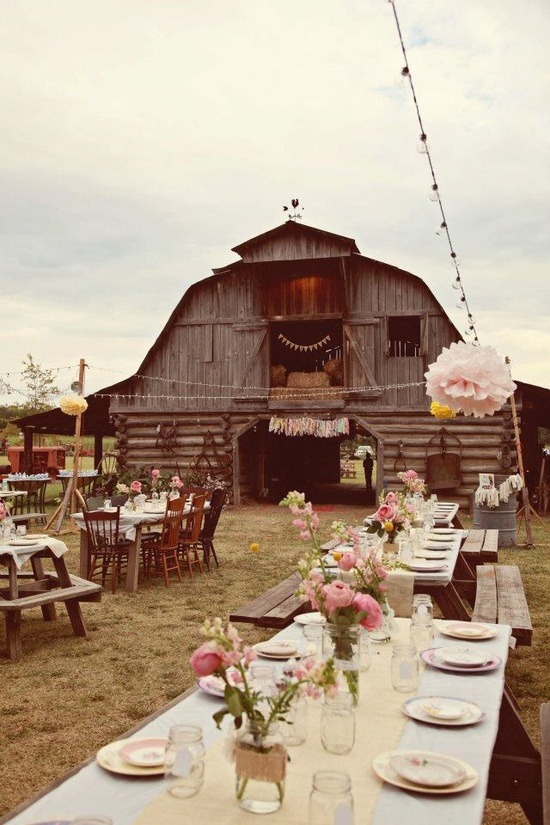 themeanalysis:  Barn weddin’ 