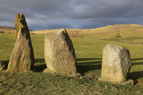Sunkenkirk or Swinside Neolithic Stone Circle, Lake District, 14.2.16.