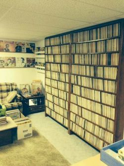 Wall of 45s