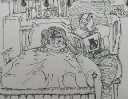 klgfanart:  Day 1: Garnet - Bedtime Story