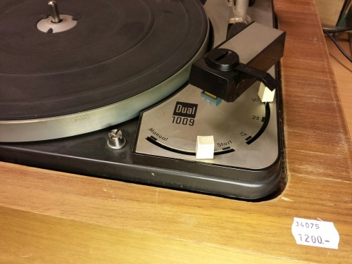 Dual 1009 Turntable, 1963. Just look at that dust cover!