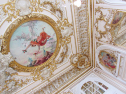 inkxlenses:Ceiling Frescoes at the Restaurant