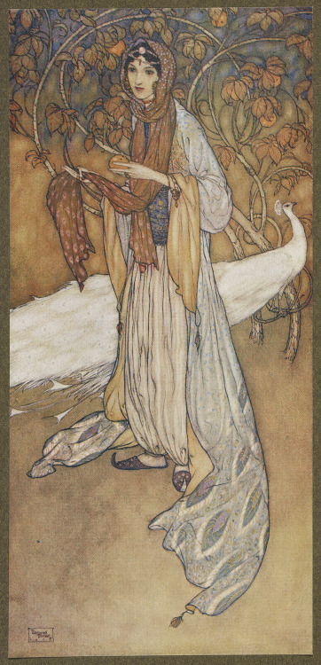turnbullrarebooks: Scheharazade, the heroine of the Thousand and One Nights. The illustrator for th