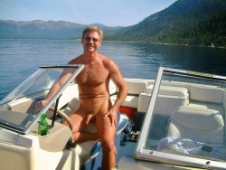 men-boy-mature:Let’s go boating!