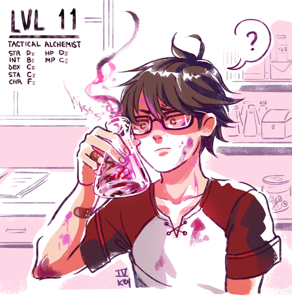 plagalkey:  Miyuki in the daiya RPG!AU :’) a somewhat balanced “mage” type
