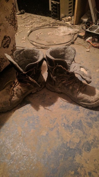 wadersnbootslover: My work boots :)