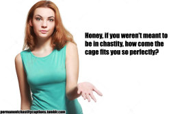 Permanent Chastity Captions