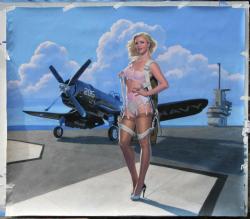 Aviation Pin Ups