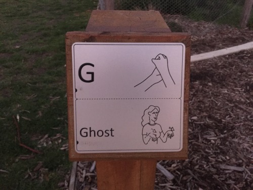 freelancefailure:Not sure why this park thought the first two sign language words they needed to tea