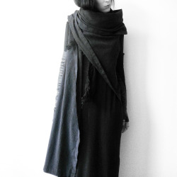 Sio-Heartless:  Draped Vest | Lentrianleather Gloves | Ovate X Maude Nibelungen