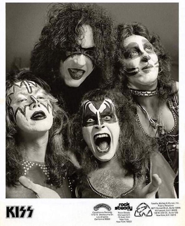 Posted @withregram • @acefrehleysshadow Photo Info : Promo 1974 Photographer: Reanne Rubenstein NYC January 25 1974 Thanks To @omegaman1968 ( Picture) 🙌For KISS, the transition between club and touring band took place rapidly. Following their final