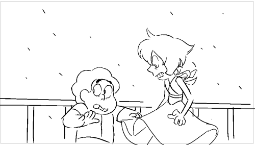 ghostdigits: Post 2 of 3, it sucks that Tumblr has a ten image cap. Here are some boards from act three of “Alone at Sea”. This was my first time drawing Jasper! Lapis and Jasper are two characters I have great difficulty with - Amber was a big