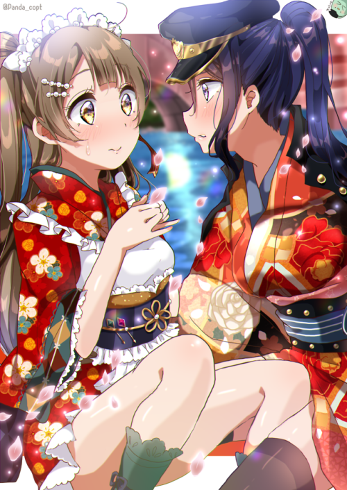 ✧･ﾟ: *✧ Kotori x Kanan ✧ *:･ﾟ✧♡ Characters ♡ : Kotori Minami ♥ Kanan Matsuura ♢ Anime ♢ : Lov